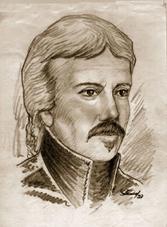 Antonio Alcedo. Dibujo extraído de www.ecured.cu/index.php/Antonio_Alcedo_y_Bejarano. Autor desconocido