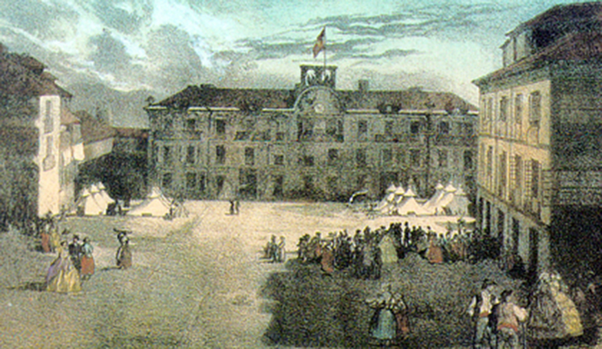 Palacio de Capitanía General Militar de Galicia y nueva sede de la Diputación Provincial