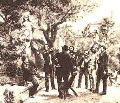 Los felibres de Provenza en 1854