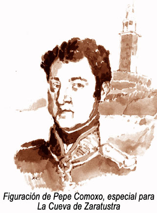 Retrato del general Filangieri. Figuración DE Pepe Comoxo para LA CUEVA DE ZARATUSTRA