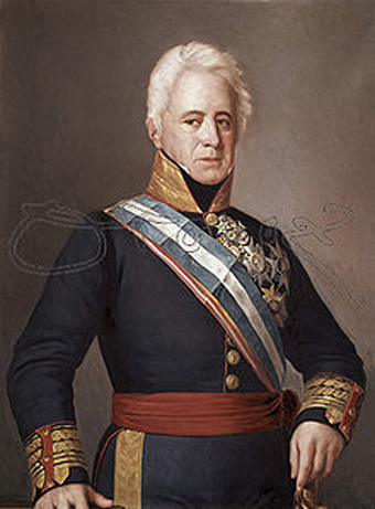 Pedro Agustín Girón (en el retrato) escribe: “El conde de San Román, teniente general, hombre honrado, soldado valiente, de regular capacidad, de no vasta instrucción, pero del mejor deseo y de muy noble proceder. Cortesano por instinto, había sabido conservarse en su actual destino desde el año de 1824, pero sin hacer mal a nadie y mejorando los cuerpos de Milicias cuanto era posible