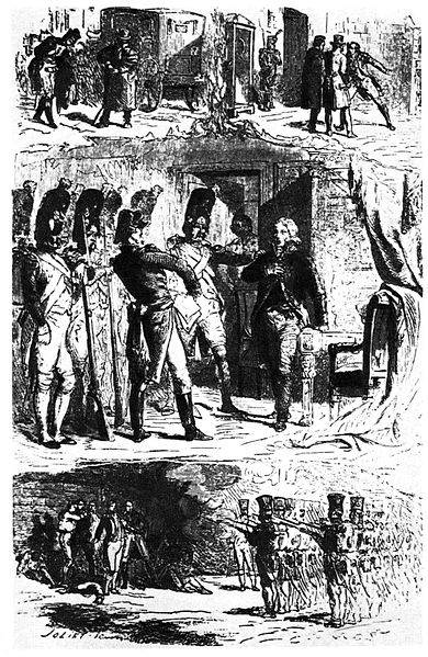 Figuración francesa de la conjura el golpe y la ejecución