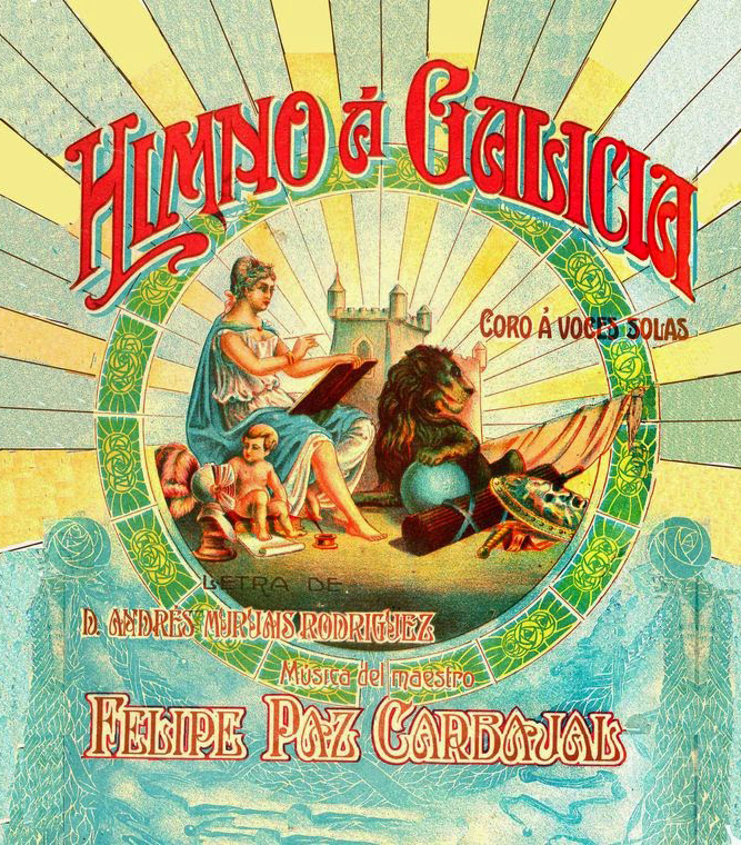 Himno gallego de Andrés Muruais