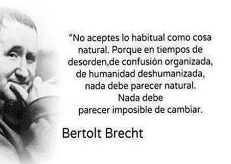 Bertolt Brech-Sentencia