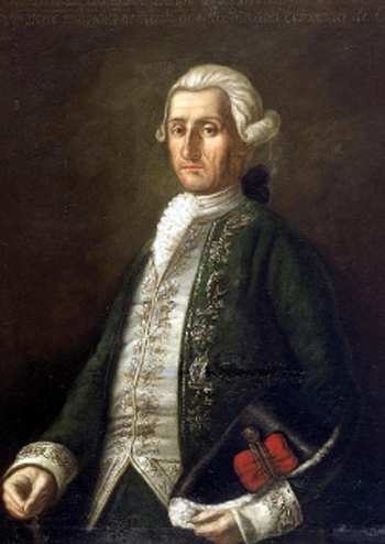 El viejo conde de Toreno, cuñado de los marqueses de Campo Sagrado, padre del autor de la monumental Historia del Levantamiento, Guerra y Revolución de España, joya de la historiografía española.