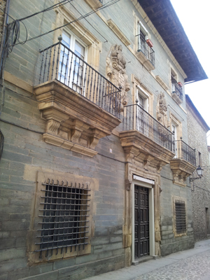 Casa-palacio de los marqueses de Villafranca, posible residencia del general Filangieri. Foto de Cristina Dapía-Villafranca (Turismo)