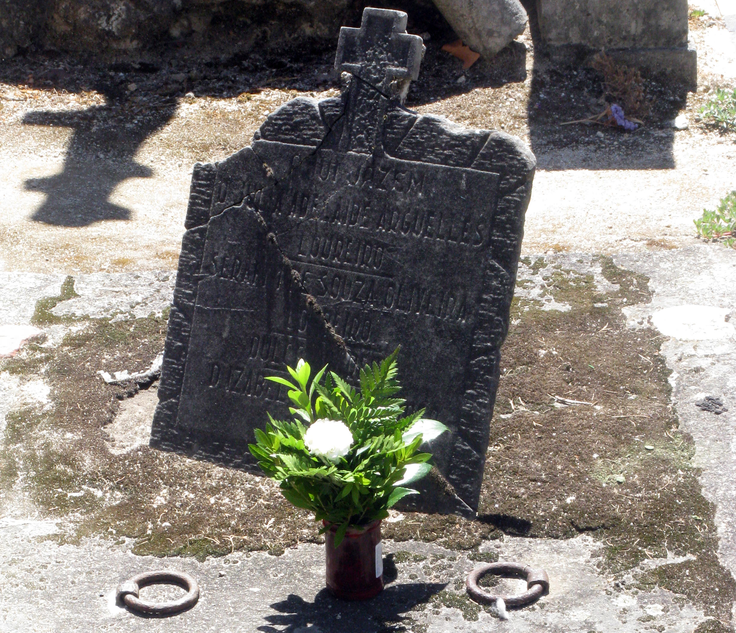 Sepultura de E. Ruiz Pons en el cementerio de Prado do Repouso (Oporto) (Ana Filgueiras, 2010)