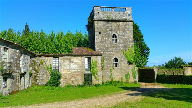 Pazo de los Caamaño en Goiáns-Boiro