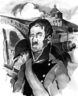 Figuración del general Taranco. Pepe Comoxo, para La Cueva de Zaratustra