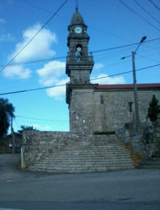 La Iglesias parroquial de Mourente