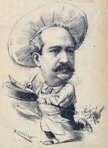 Caricatura de Ángel Muro