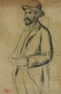 Augustin Hamon, retrato de Maximilien Luce