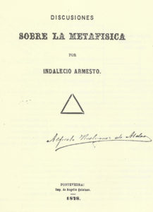 En imagen, portada del ejemplar del célebre espiritista pontevedrés Alfredo Rodríguez Aldao