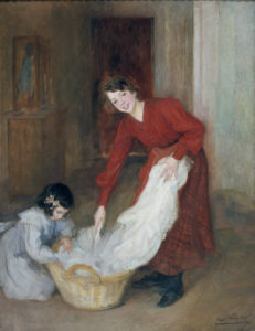 Lluïsa Vidal. Las amas de casa, 1905