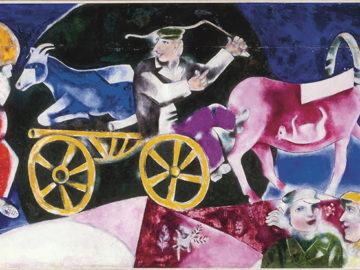 Chagall. Le Marchand de bestiaux. 1922