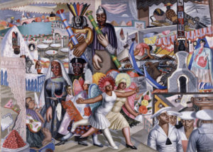 M. Mallo, La verbena, 1927