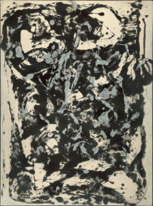 POLLOCK, Jackson_Marrón y plata I, c.1951_713 (1963.1)